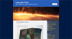 Desktop Screenshot of longlakeyarns.net