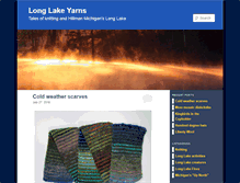 Tablet Screenshot of longlakeyarns.net